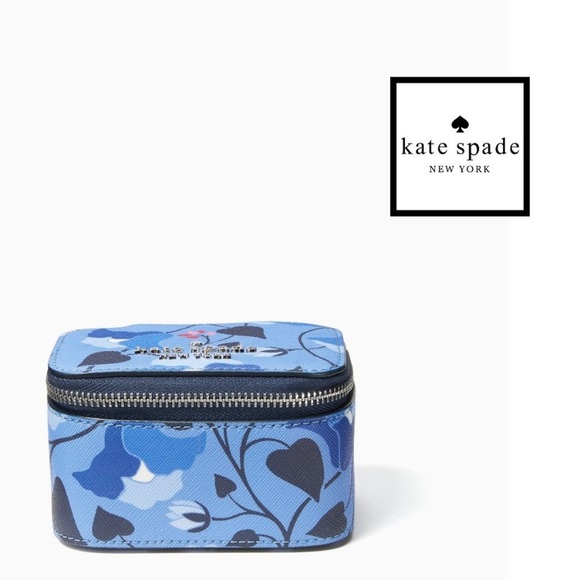 NWT Authentic classic Kate Spade Staci Nouveau Bloom Jewelry Holder/case - Picture 2 of 16